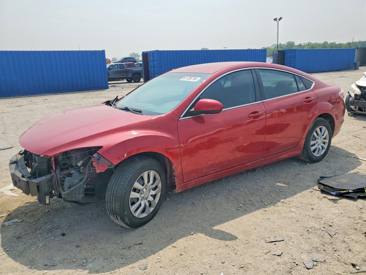 2010 Mazda 6 i Sport, VIN 1YVHZ8BH3A5M42134 — Front end