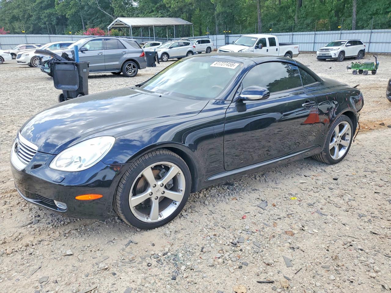 2002 Lexus SC 430, VIN JTHFN48Y620034121 — Rear end