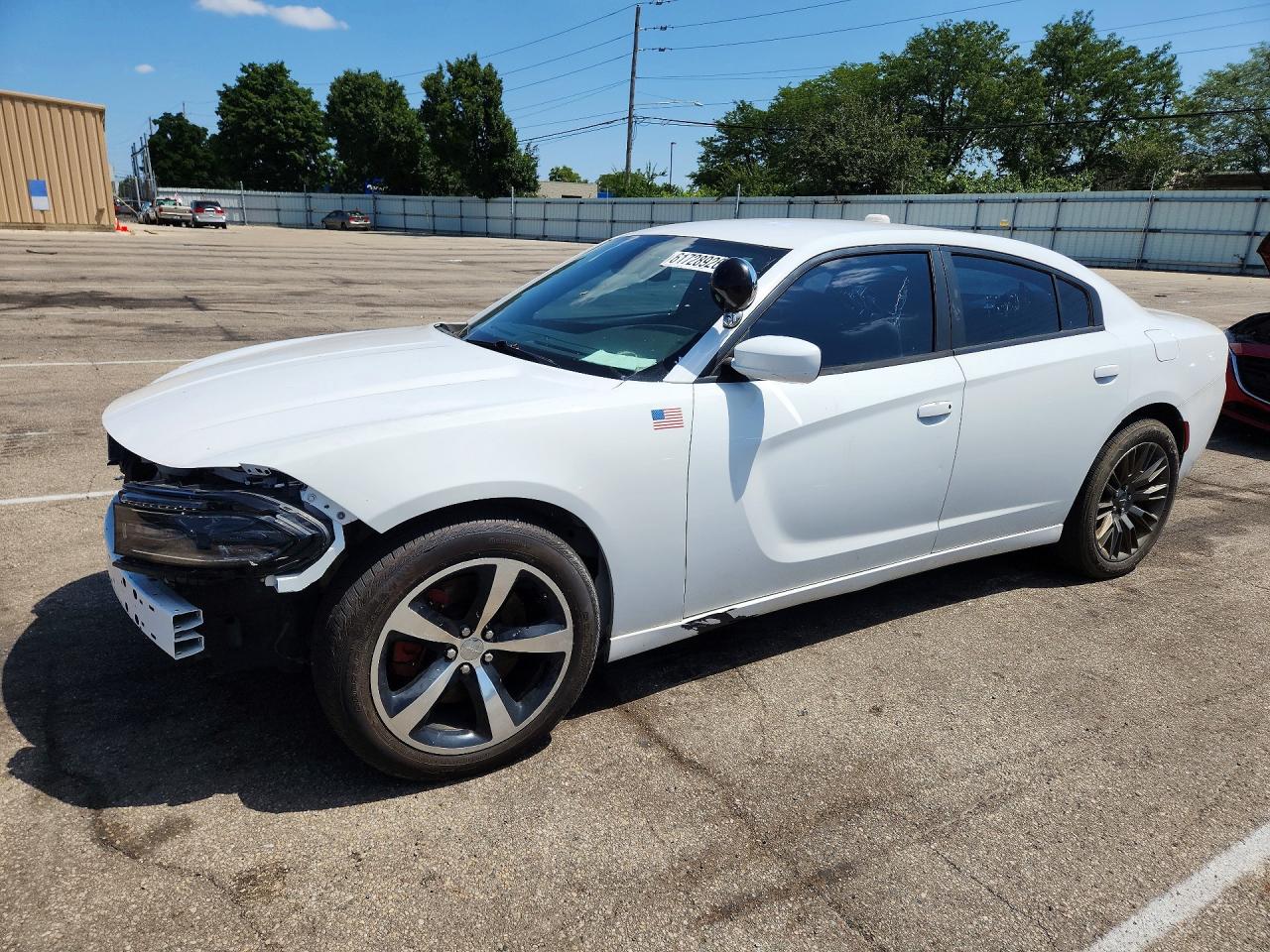 2015 Dodge Charger Police, VIN 2C3CDXKT1FH772467 — Front end