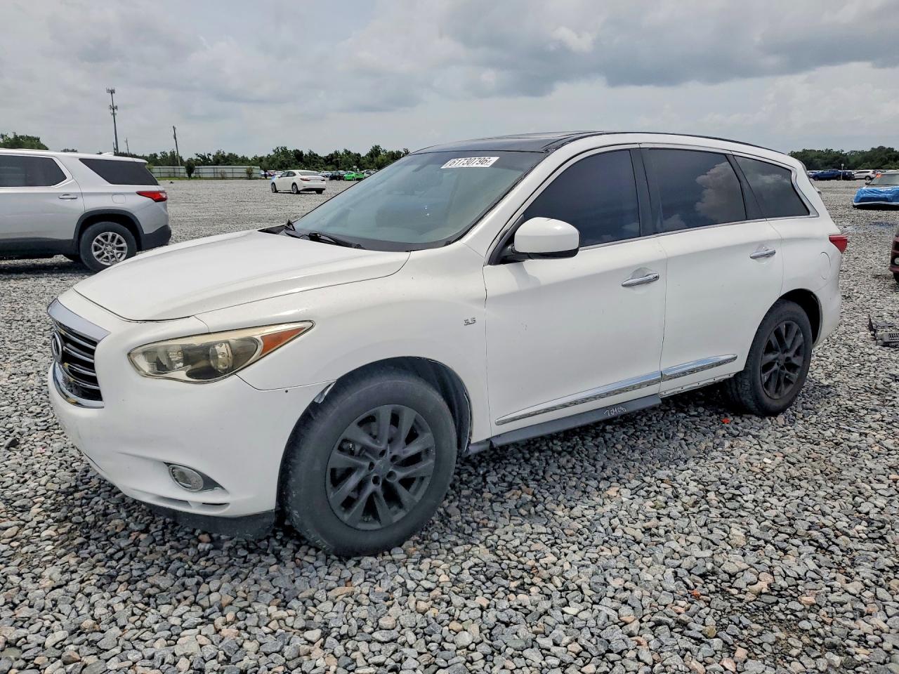 2014 Infiniti QX60, VIN 5N1AL0MN1EC506066 — Бок
