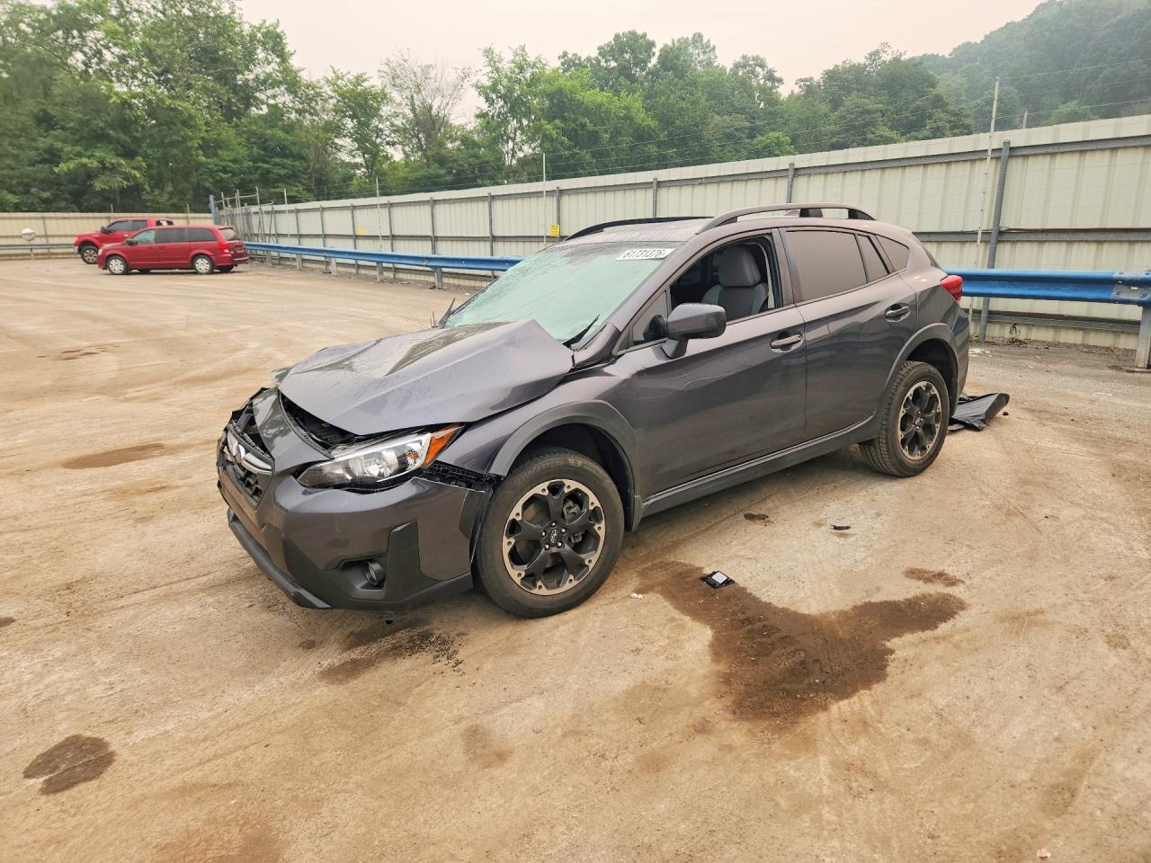 2021 Subaru Crosstrek Premium, VIN JF2GTAEC2MH232459 — Rollover