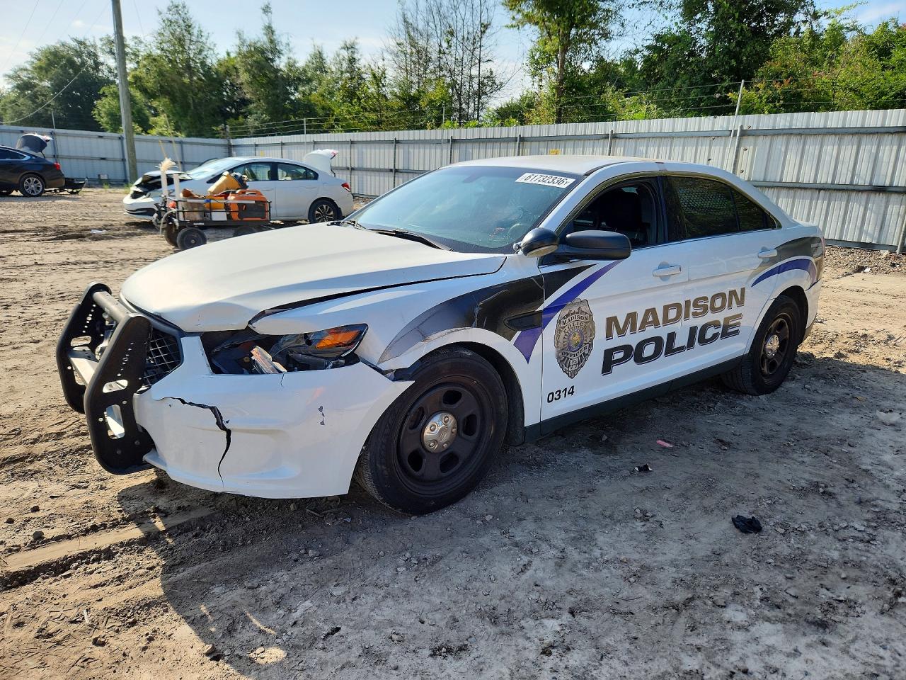 2018 Ford Police Interceptor, VIN 1FAHP2L84JG104226 — Front end