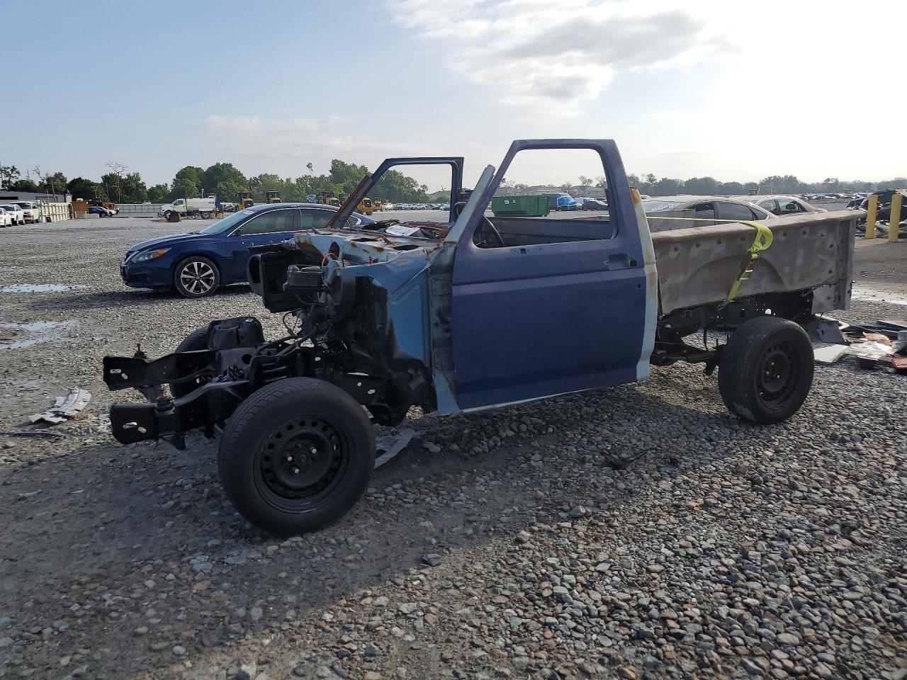 1980 Ford F-100, VIN F10FCJJ3660 — Stripped