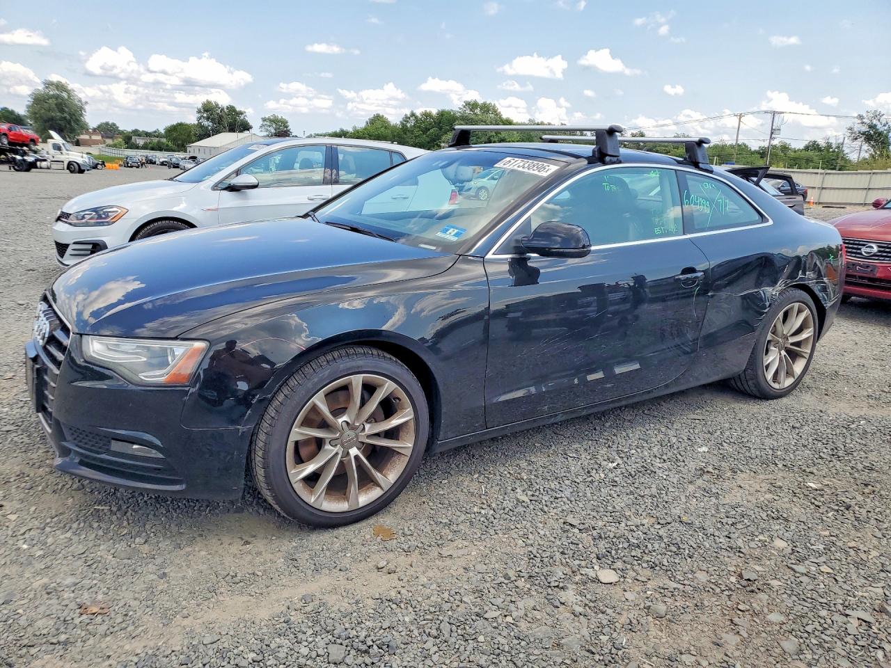 2013 Audi A5 Premium Plus, VIN WAURFAFR7DA050344 — Зад