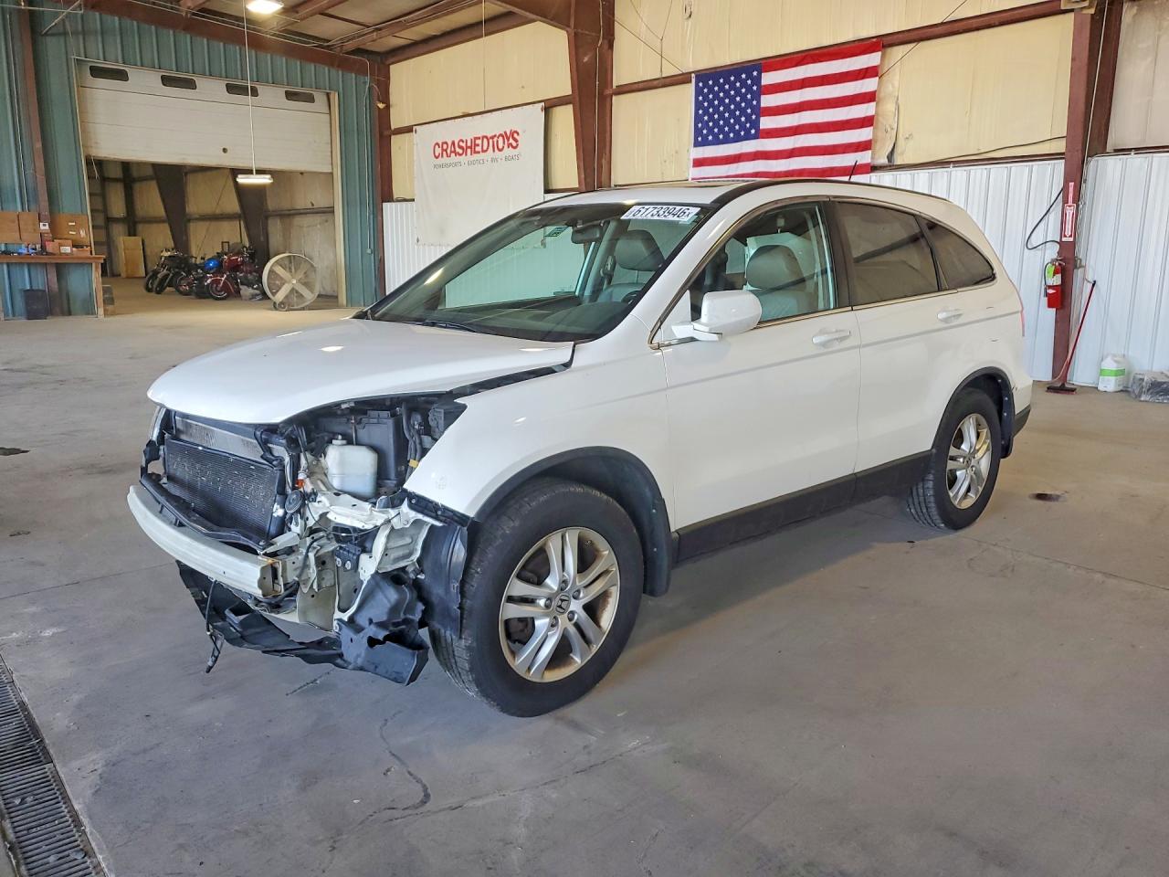 2011 Honda CR-V EX-L, VIN 5J6RE4H79BL039893 — Front end