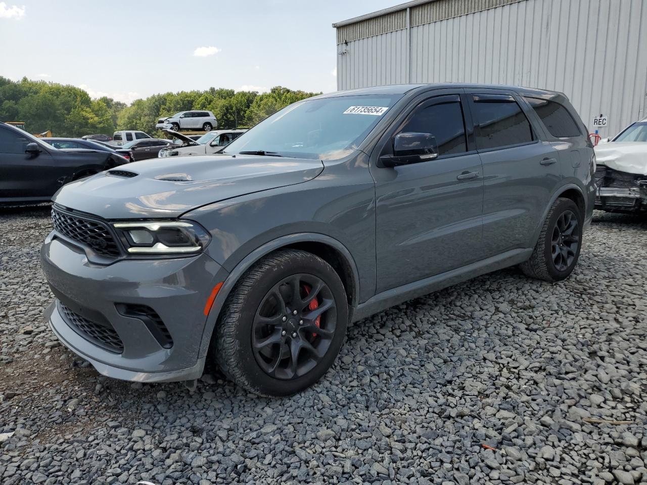 2021 Dodge Durango SRT Hellcat, VIN 1C4SDJH99MC789386 — Vandalism