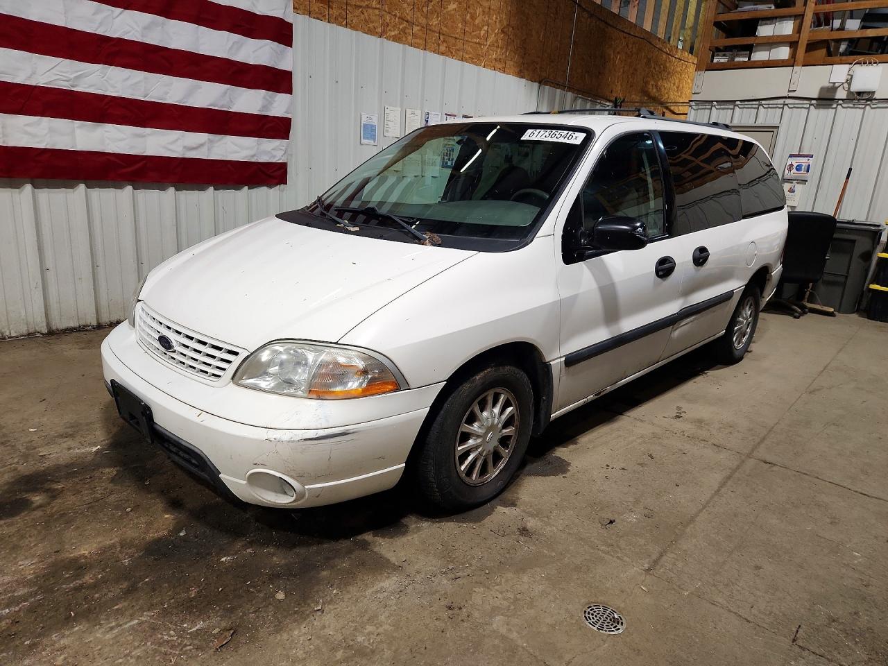 2002 Ford Windstar LX, VIN 2FMZA51432BB21234 — Front end