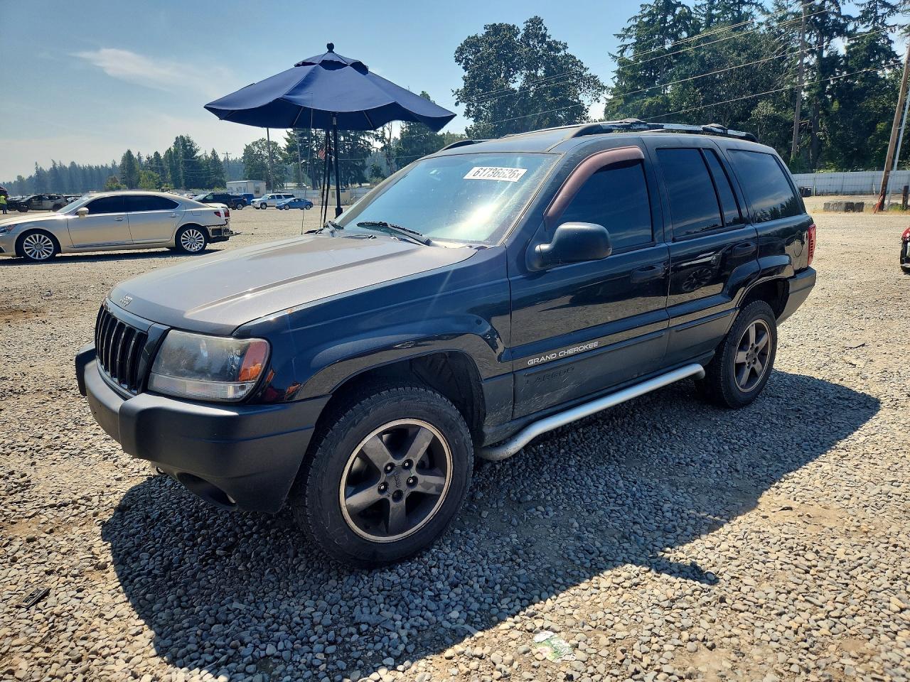 2004 Jeep Grand Cherokee Laredo, VIN 1J8GW48J44C236925 — Rear end