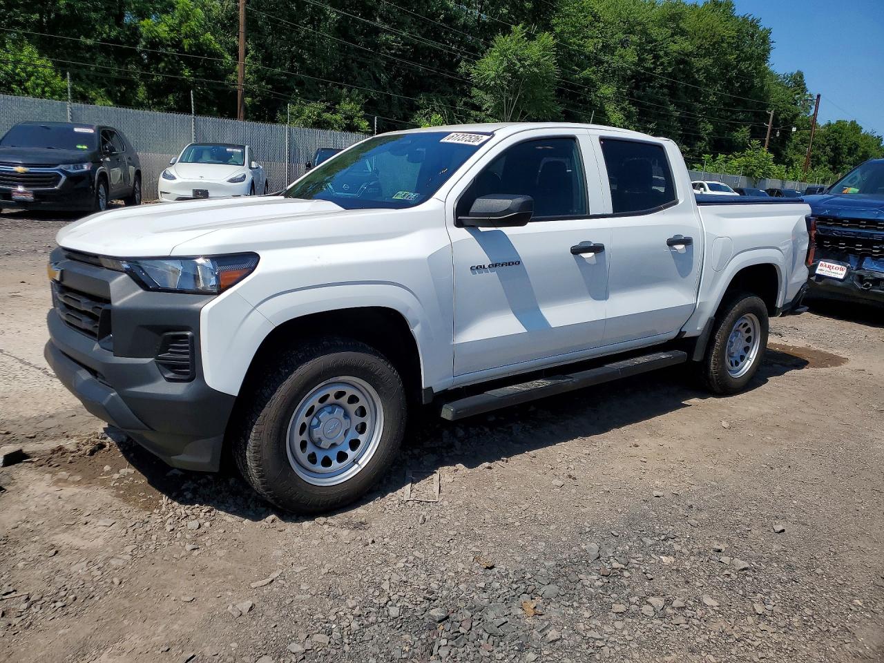 2024 Chevrolet Colorado 2WD Work Truck, VIN 1GCGSBEC8R1240315 — Roof