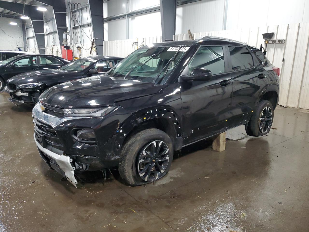 2022 Chevrolet TrailBlazer LT, VIN KL79MRSLXNB105872 — Rollover