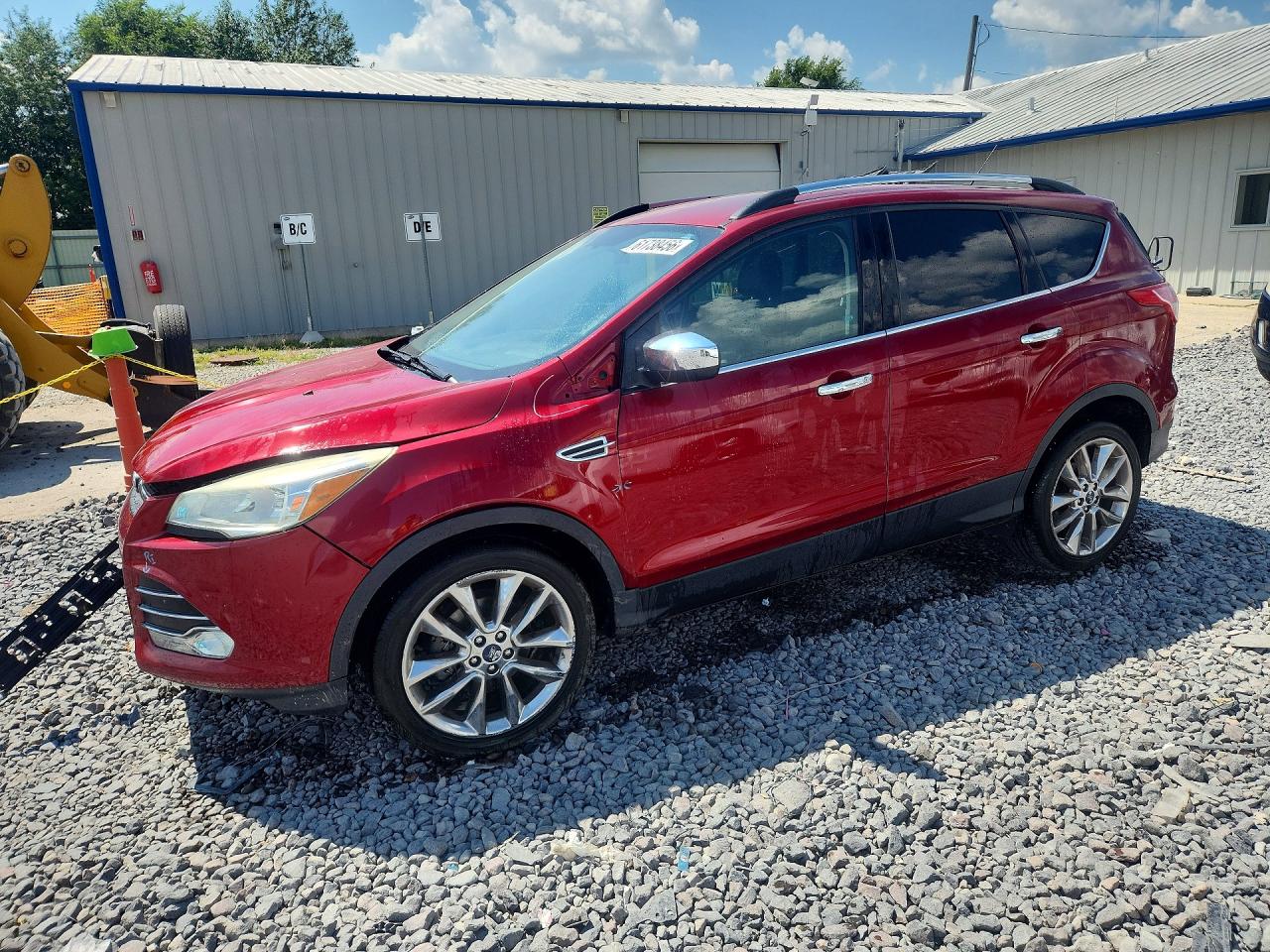 2015 Ford Escape SE, VIN 1FMCU0GX4FUC21604 — Front end