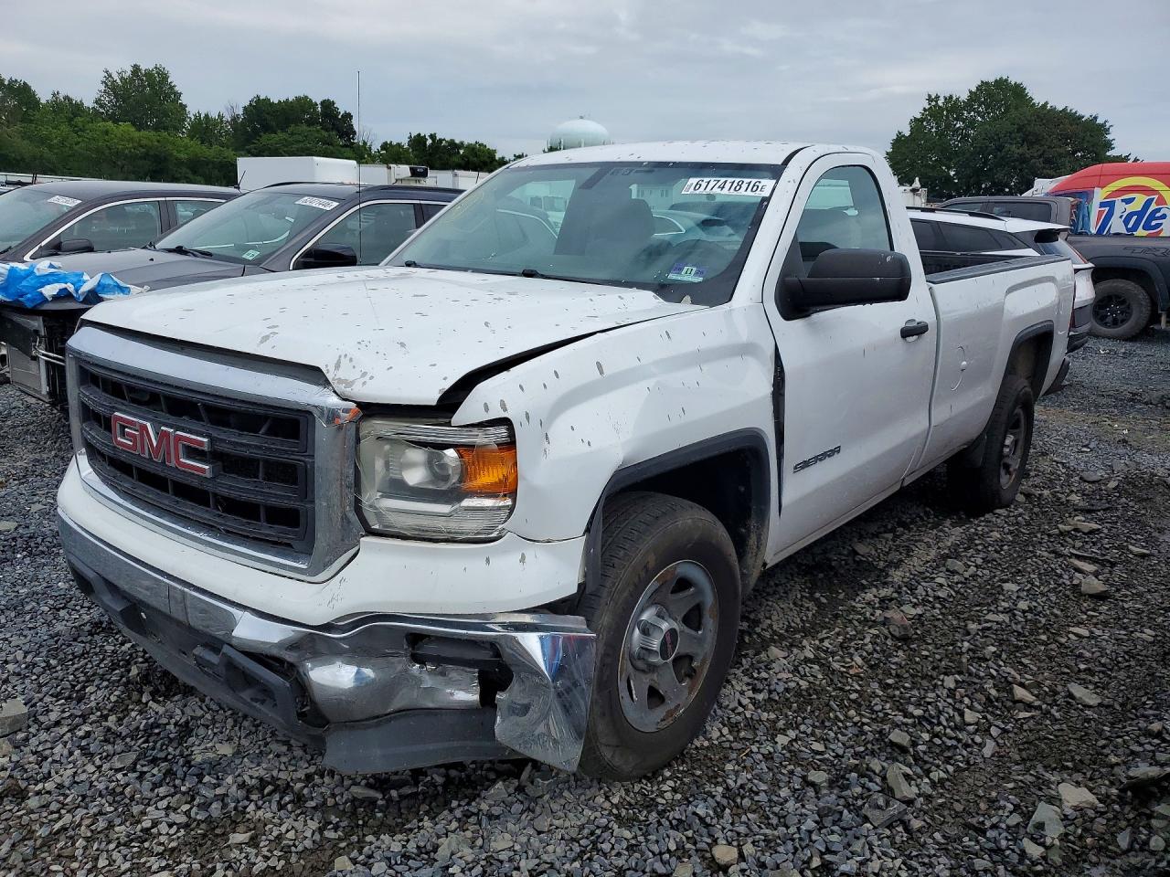 2014 GMC Sierra 1500, VIN 1GTN1TEH5EZ215220 — Перед