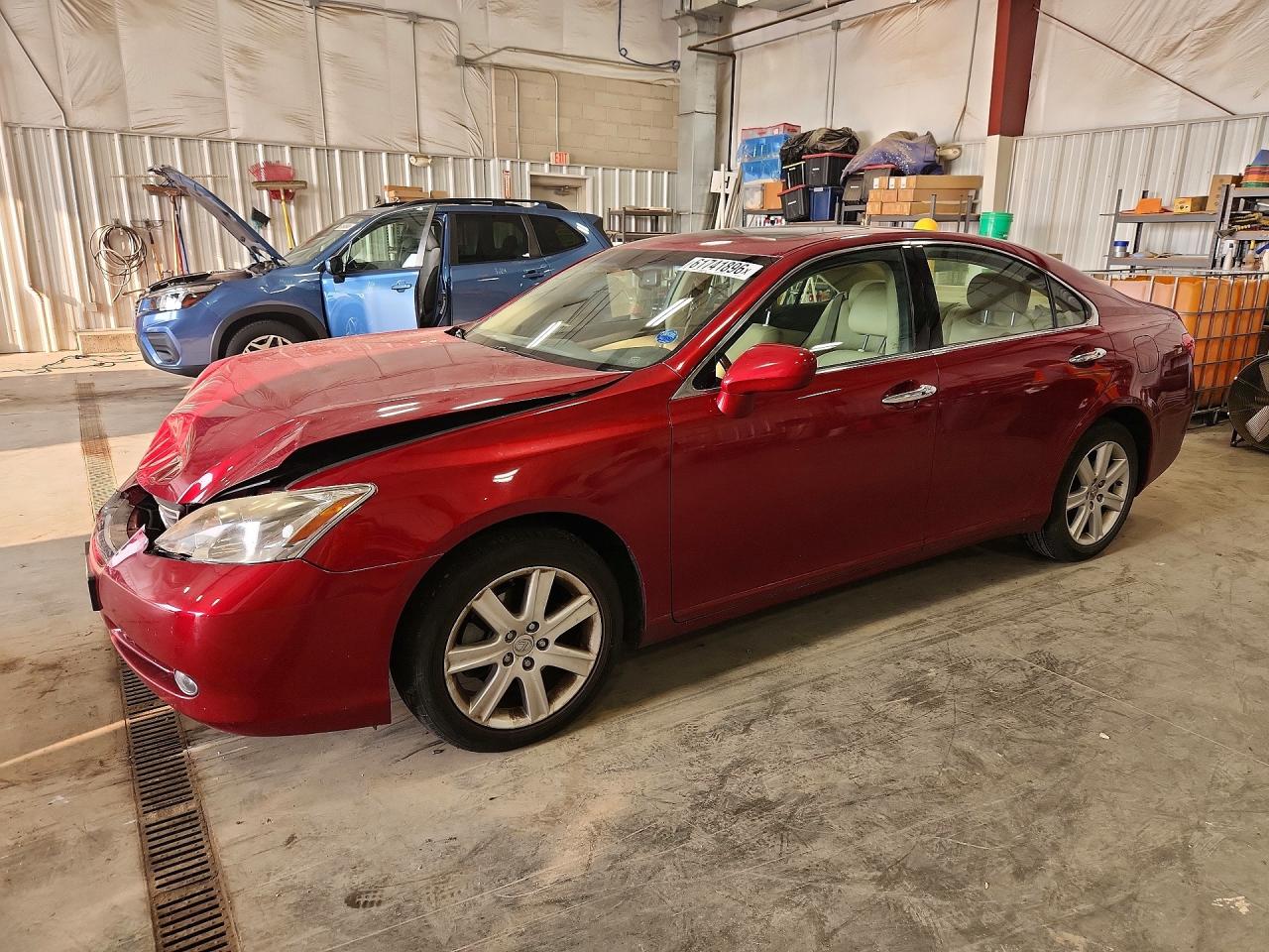 2009 Lexus ES 330, VIN JTHBJ46G892318580 — Перед
