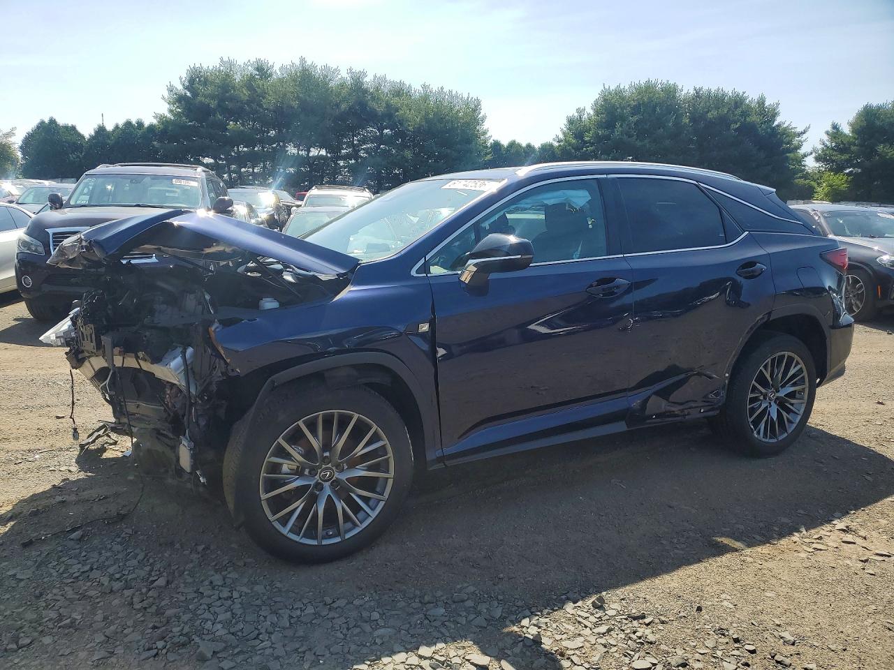 2022 Lexus RX 350 F Sport, VIN 2T2SZMDA4NC338941 — Front end