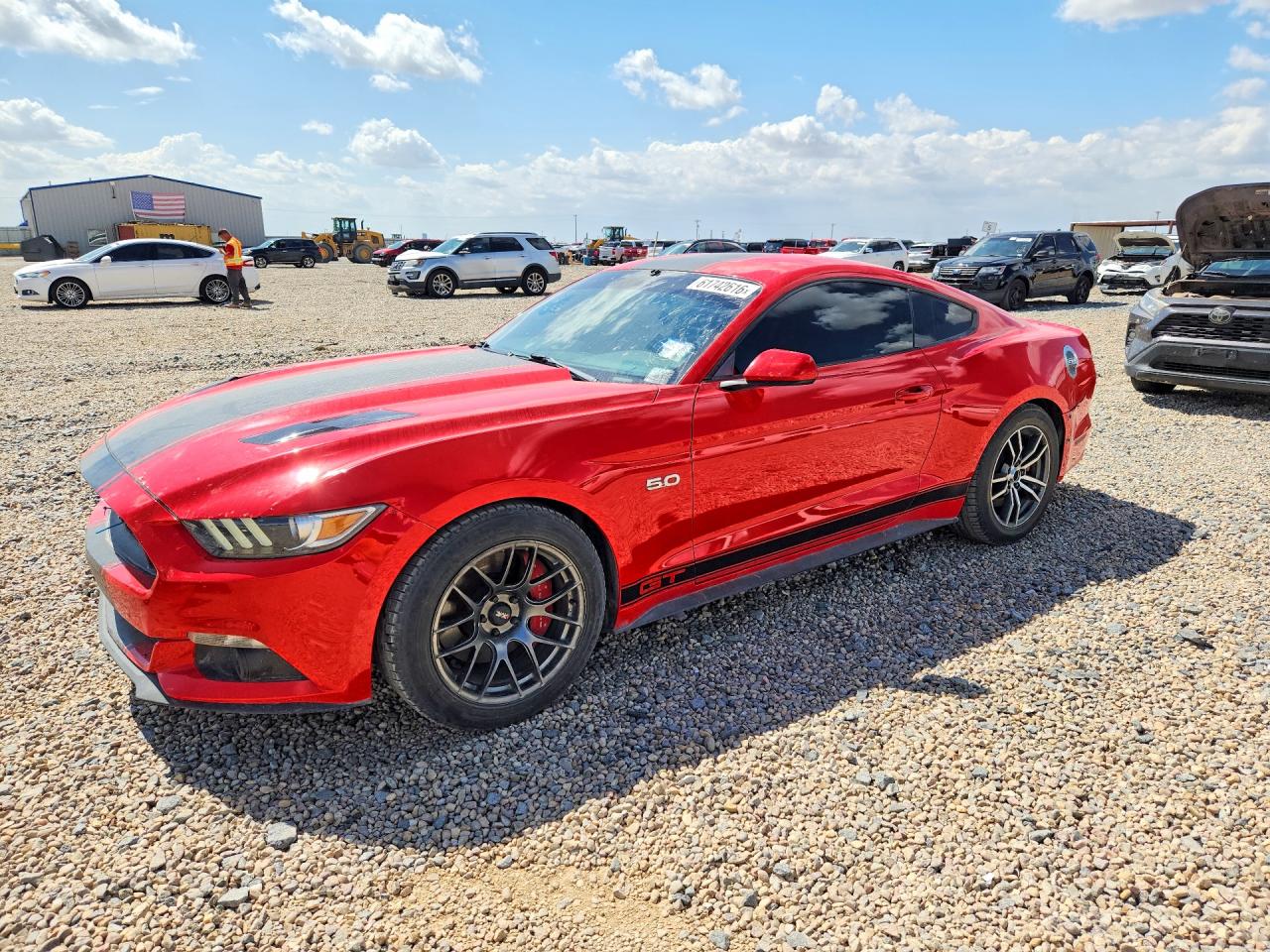 2016 Ford Mustang GT, VIN 1FA6P8CF8G5236953 — Rear end