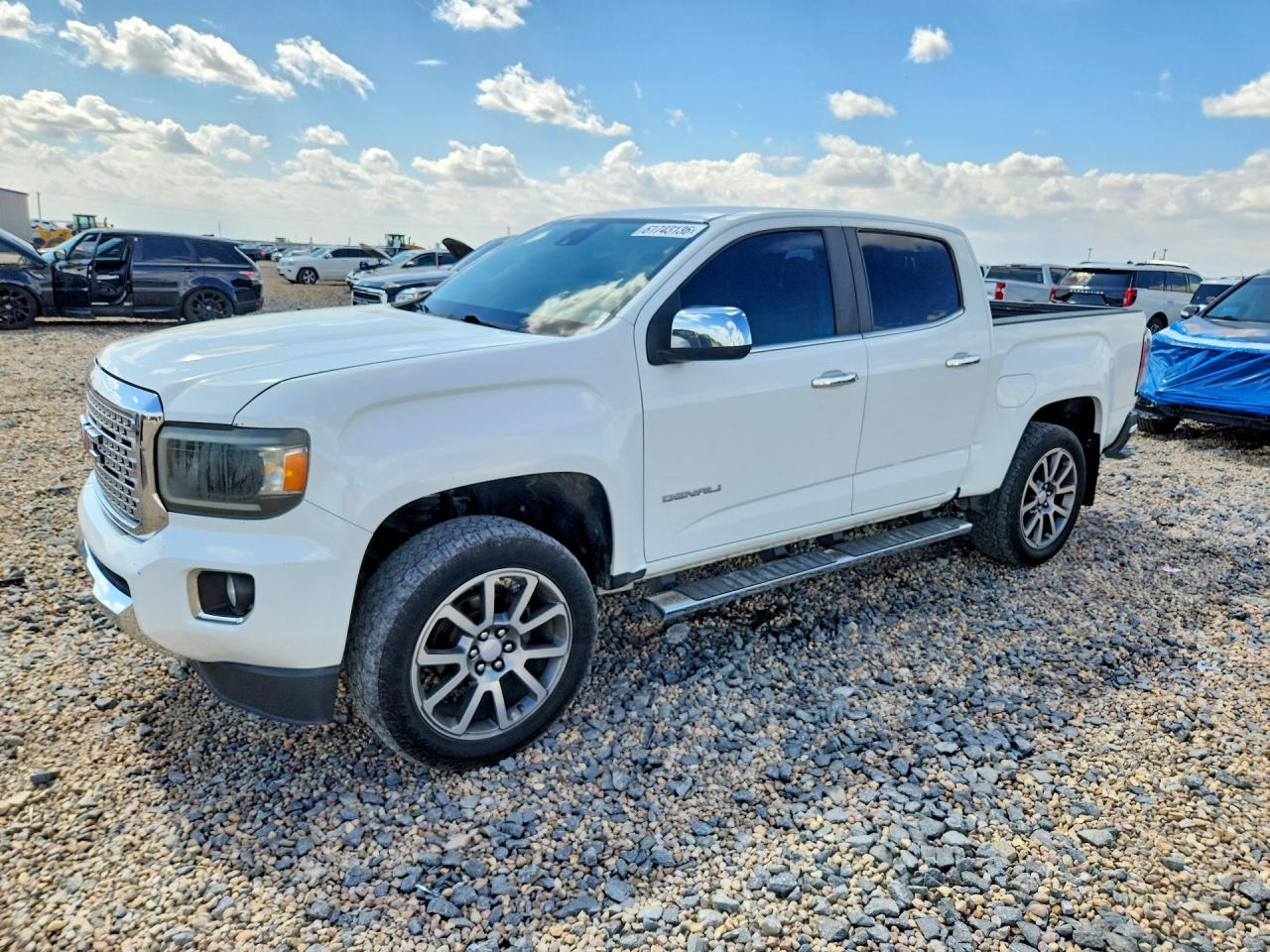 2018 GMC Canyon 4WD Denali, VIN 1GTG6EEN8J1310911 — Minor dents and scratches