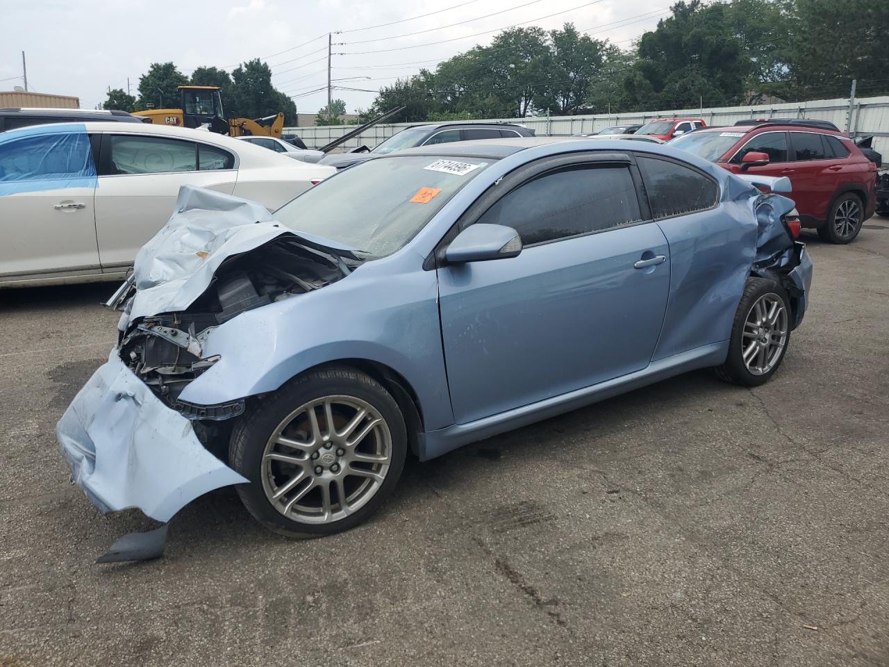 2009 Scion tC, VIN JTKDE167790288165 — Front end