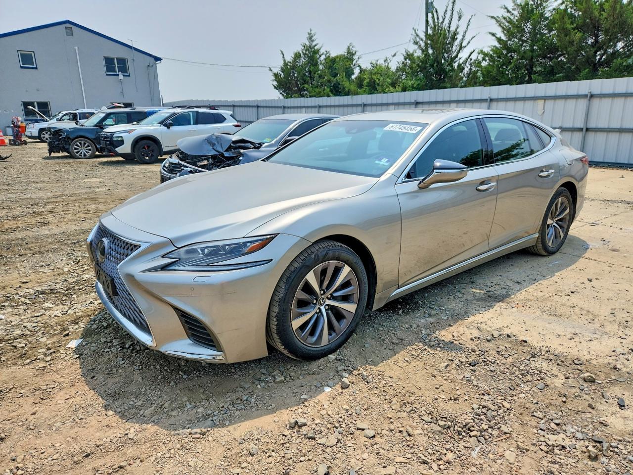 2018 Lexus LS 500, VIN JTHC51FF4J5005253 — Water / flood