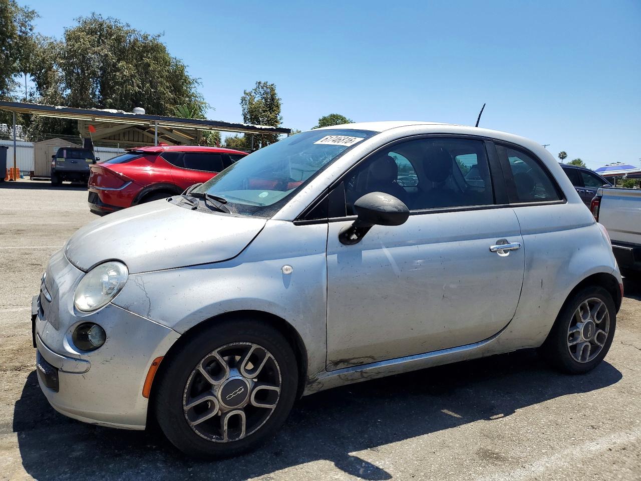2013 FIAT 500 Pop, VIN 3C3CFFAR4DT688707 — Minor dents and scratches