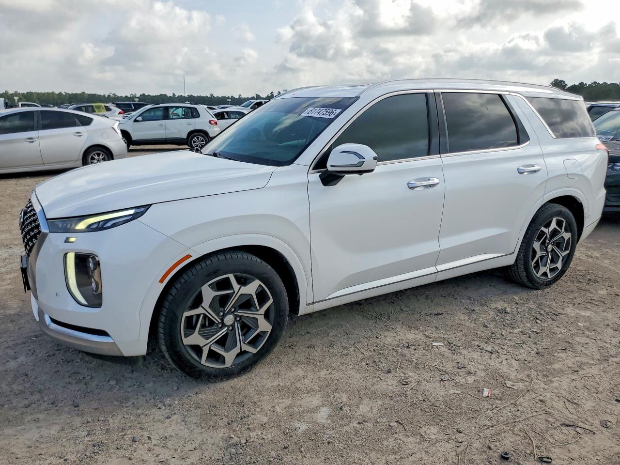 2021 Hyundai Palisade Calligraphy, VIN KM8R74HE7MU267429 — Minor dents and scratches