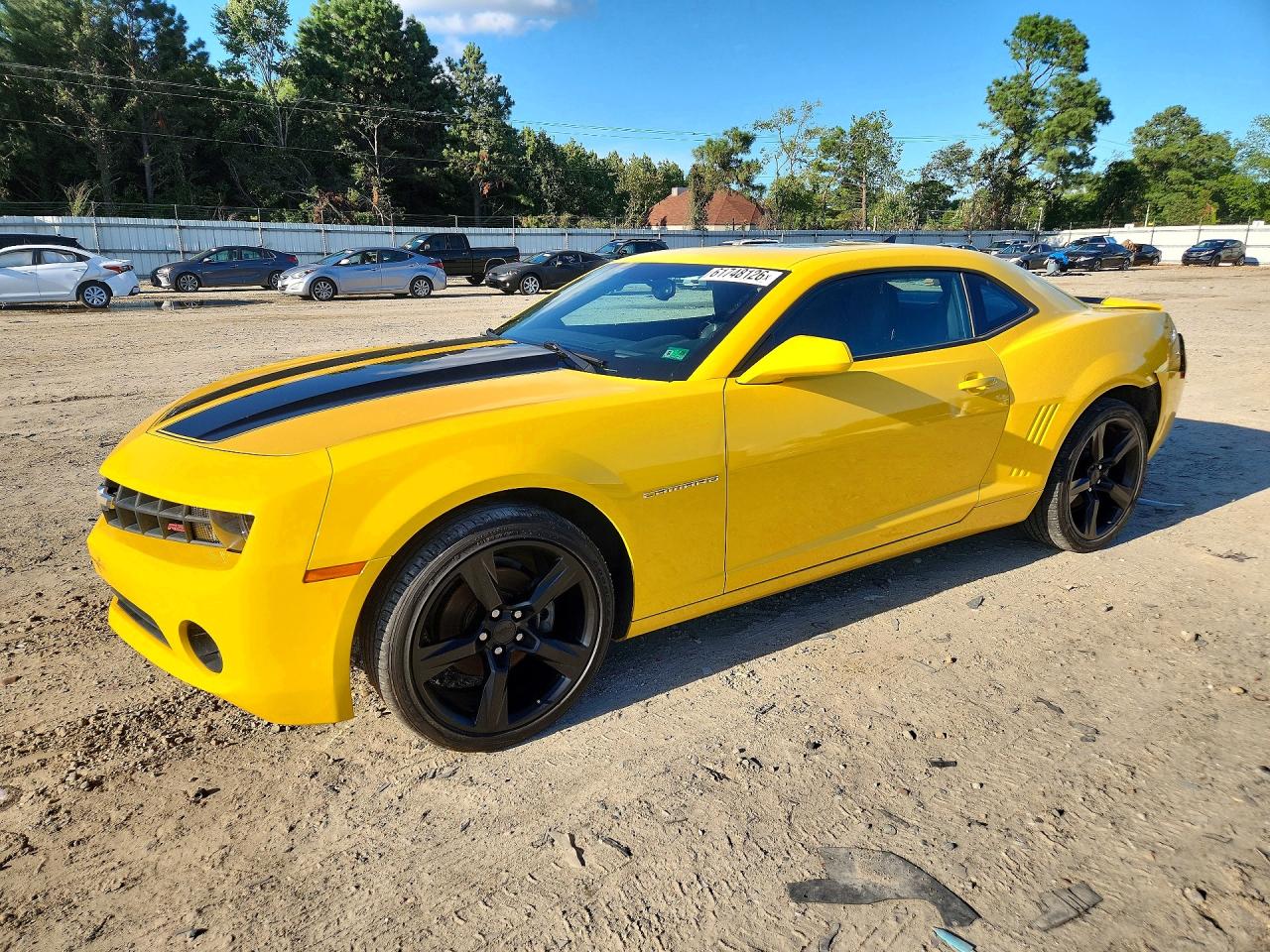 2011 Chevrolet Camaro 2LT, VIN 2G1FC1EDXB9214028 — Rear end