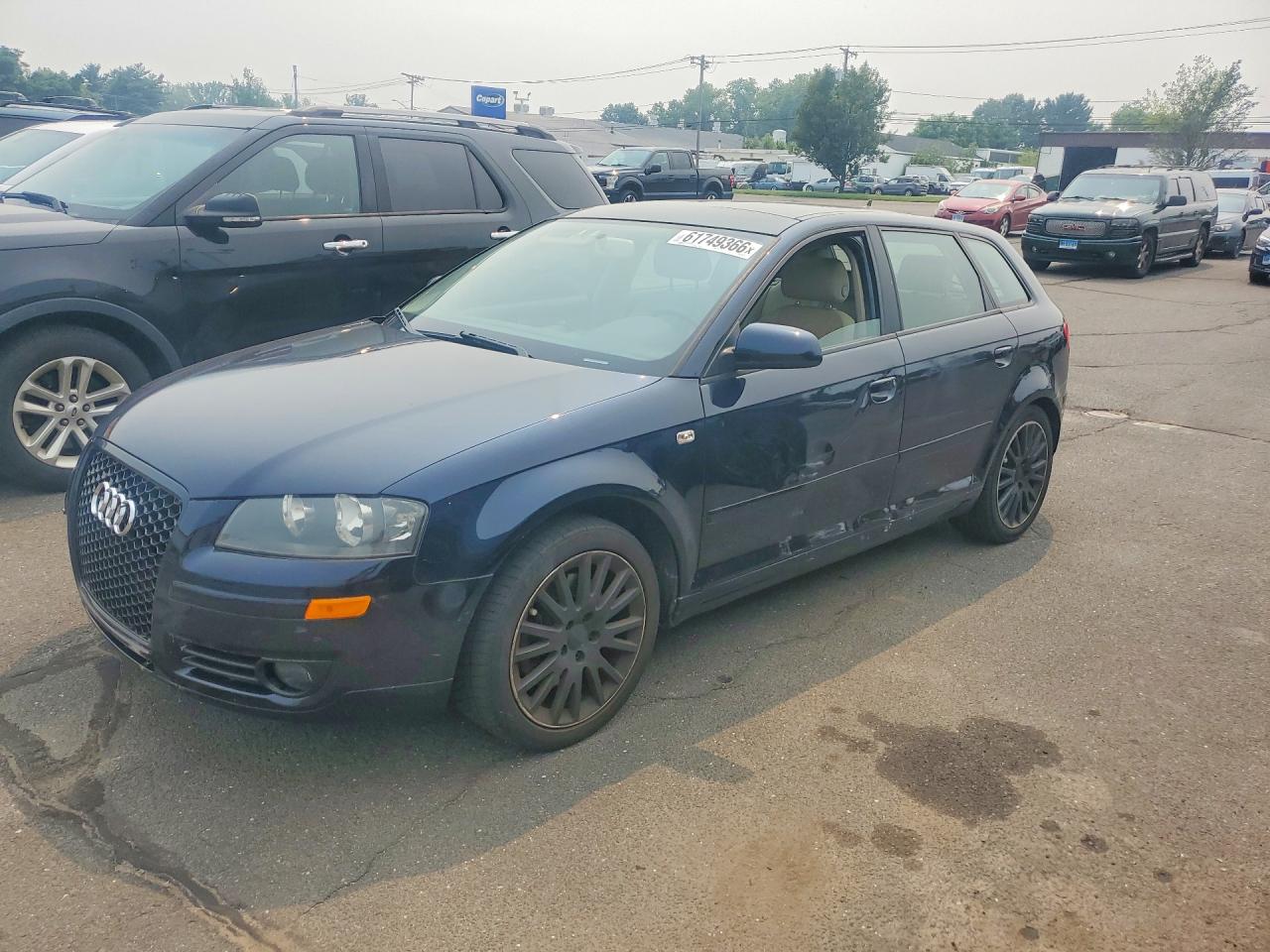 2008 Audi A3, VIN WAUNF78P38A009275 — Бок