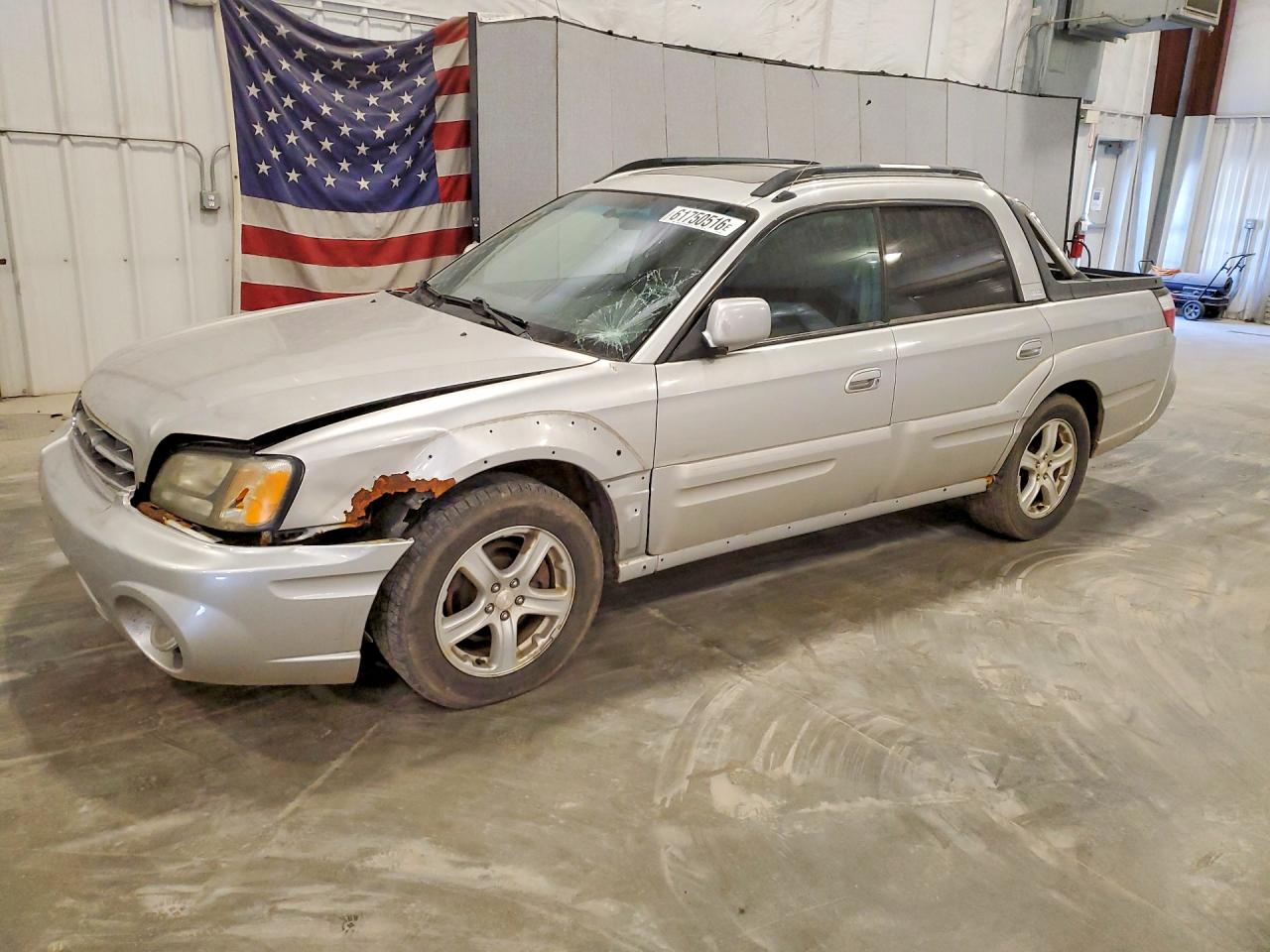 2003 Subaru Baja, VIN 4S4BT61C736106955 — Front end