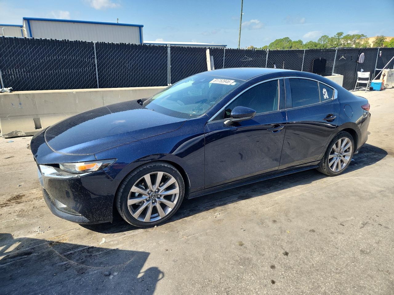 2020 Mazda 3 Preferred, VIN 3MZBPBDM6LM132322 — Rear end