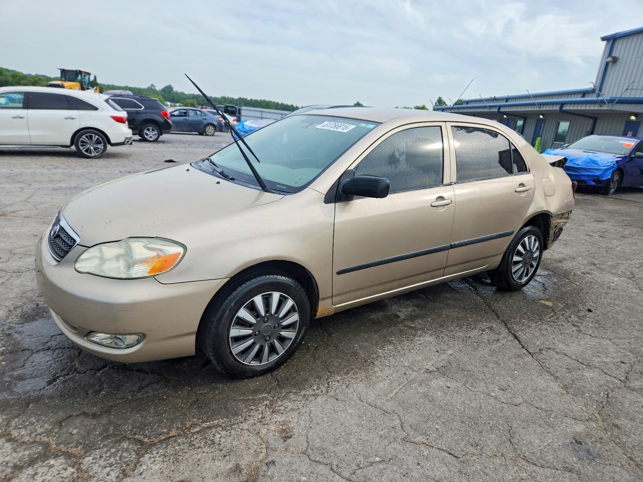 2006 Toyota Corolla LE, VIN 1NXBR32E86Z733208 — Rear end