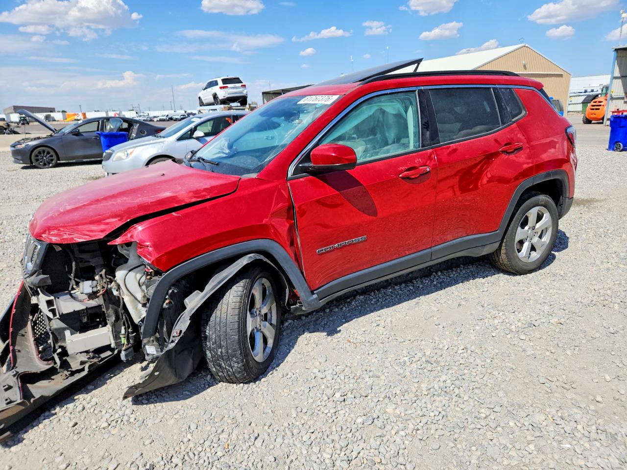2017 Jeep Compass Latitude, VIN 3C4NJDBB9HT693397 — All over