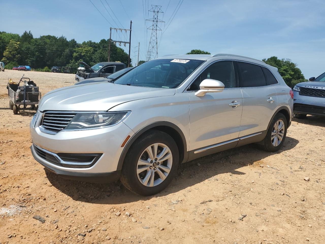 2016 Lincoln MKX Premiere, VIN 2LMTJ6JR7GBL56948 — Prior damage history