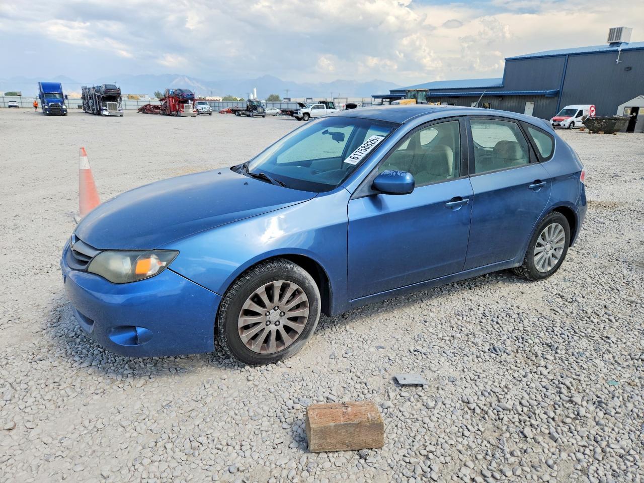 2010 Subaru Impreza i Premium, VIN JF1GH6B63AH821226 — Front end