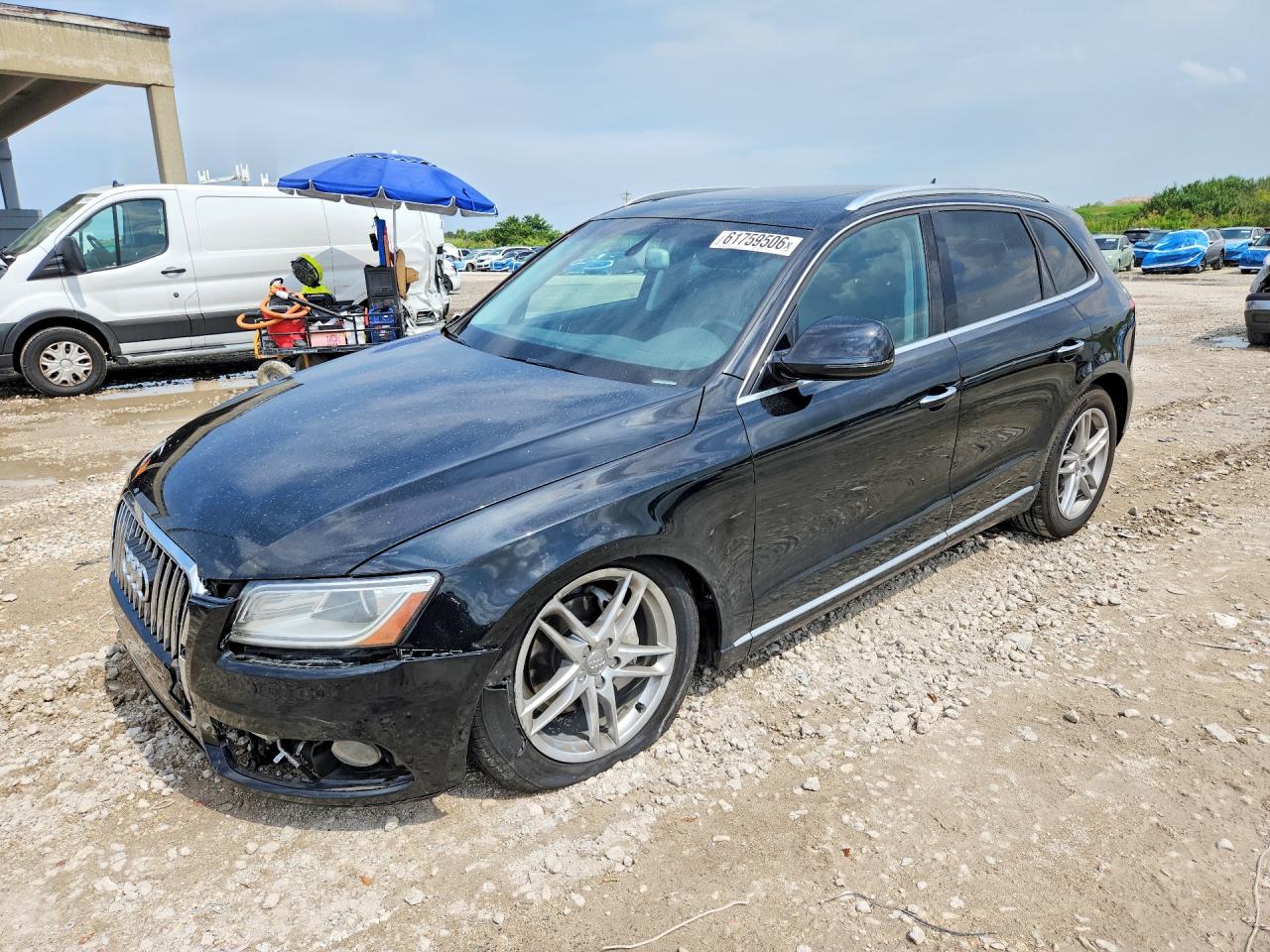 2016 Audi Q5 Premium Plus, VIN WA1L2AFP7GA027230 — Front end