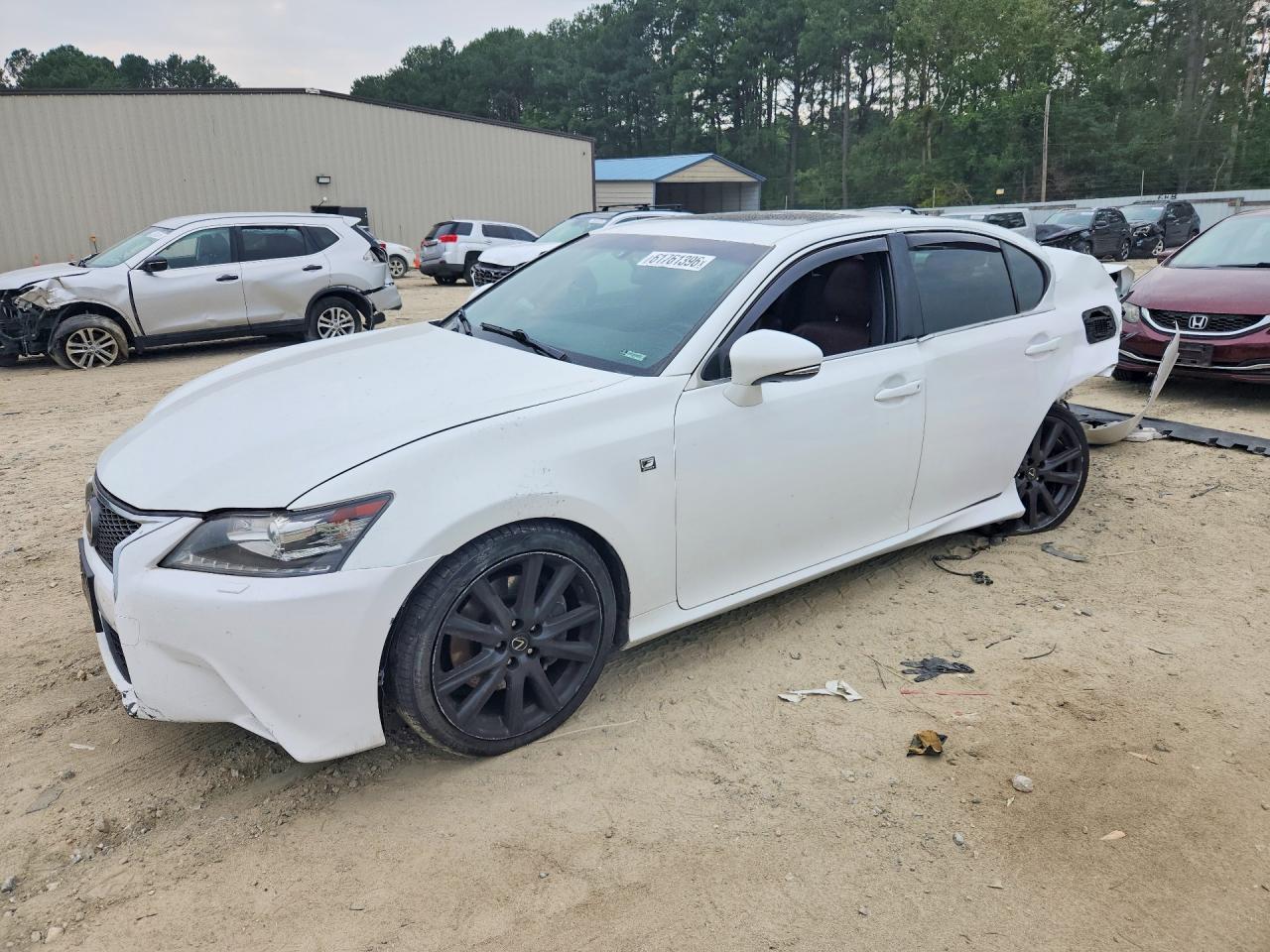 2014 Lexus GS 350, VIN JTHCE1BL6E5027076 — Зад