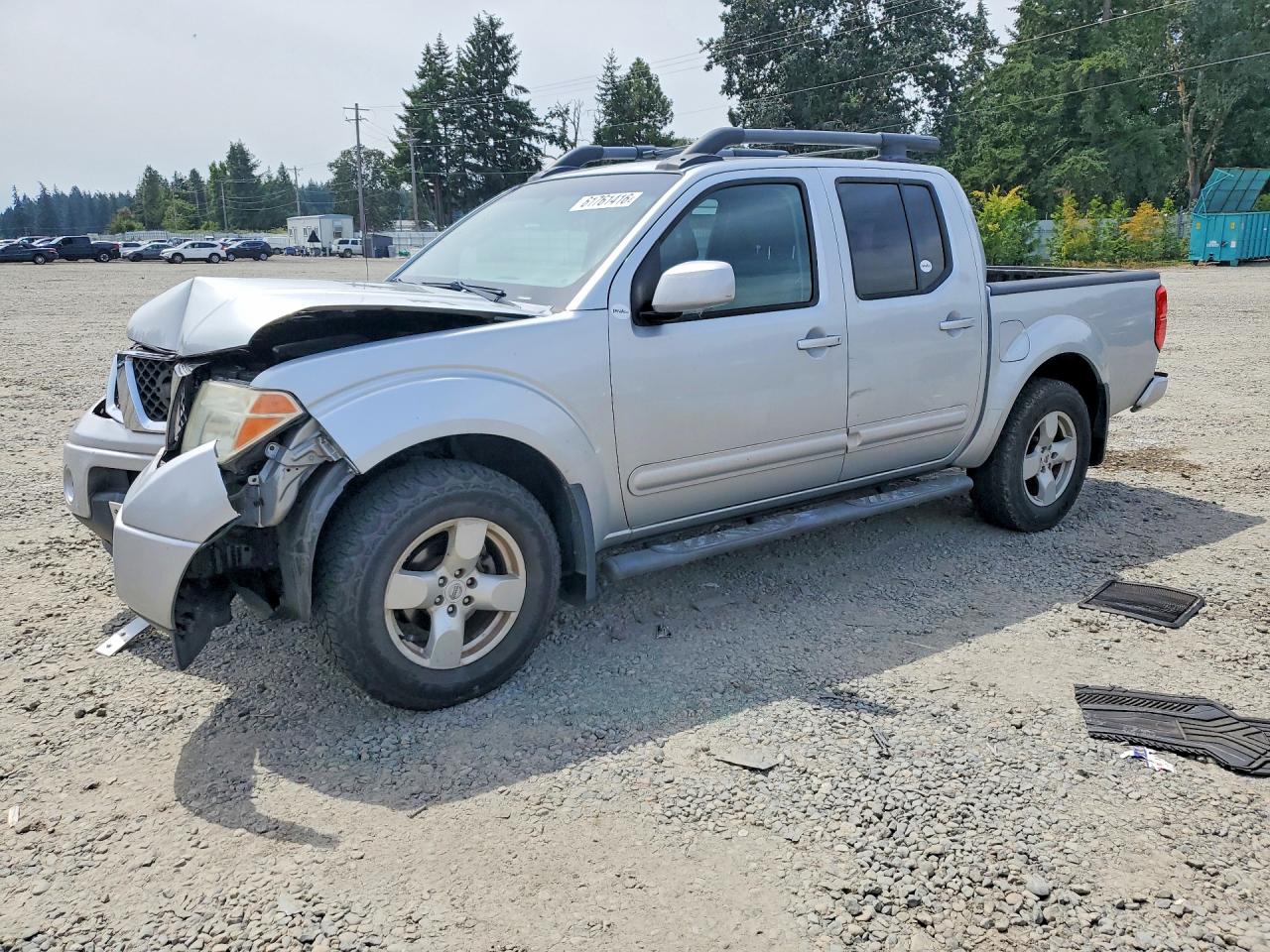 2007 Nissan Frontier LE, VIN 1N6AD07WX7C430448 — Front end