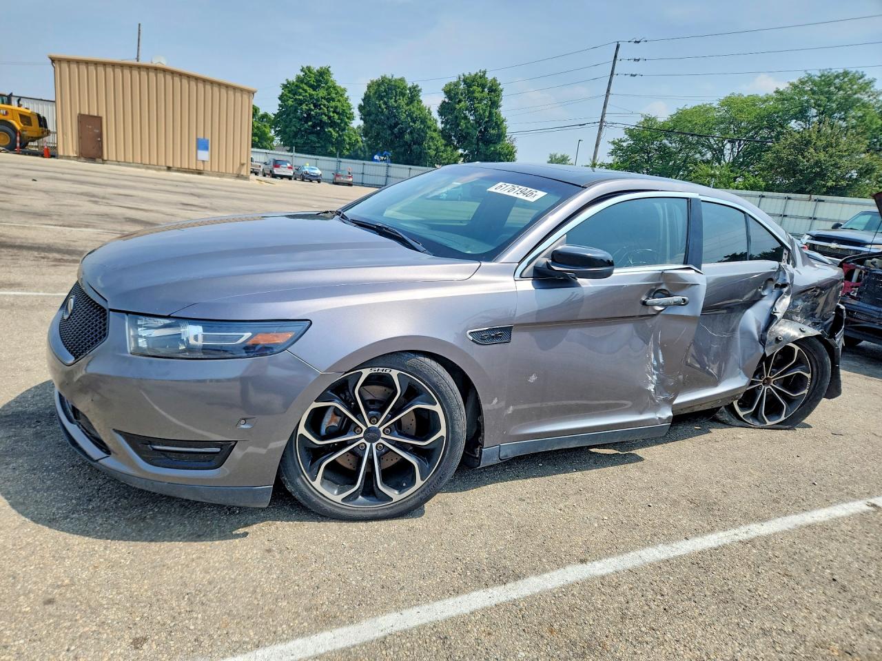2013 Ford Taurus SHO, VIN 1FAHP2KT9DG171902 — Rear end