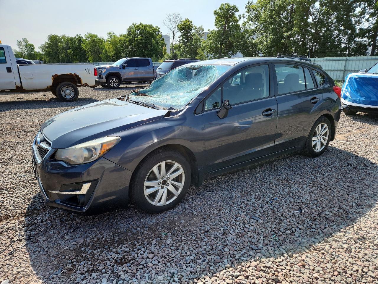 2015 Subaru Impreza Premium, VIN JF1GPAC67FH202740 — Front end