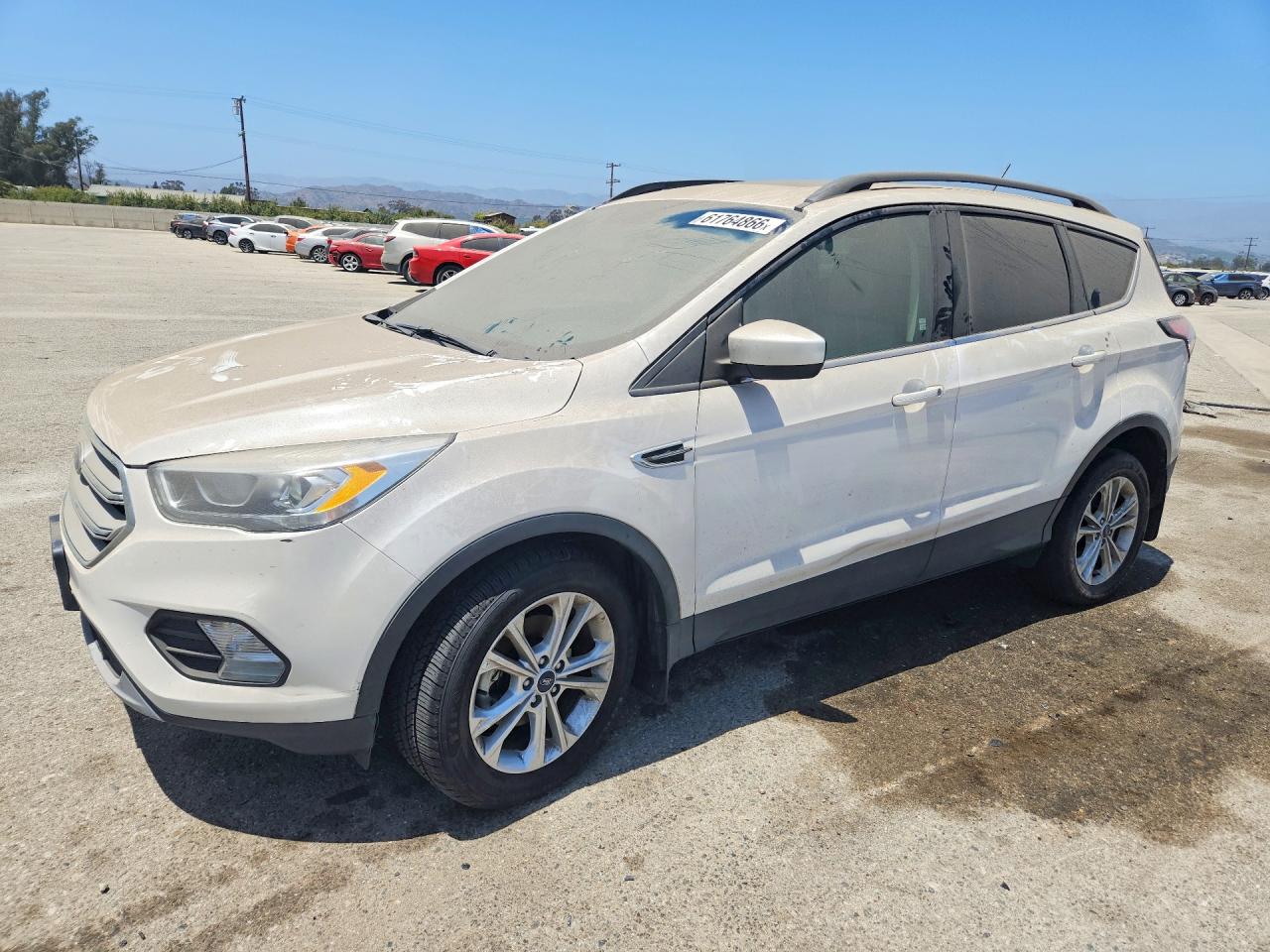 2018 Ford Escape SEL, VIN 1FMCU0HDXJUB14375 — Front end