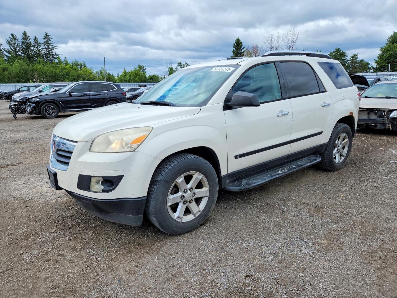 2008 Saturn Outlook XE, VIN 5GZER137X8J128471 — Front end