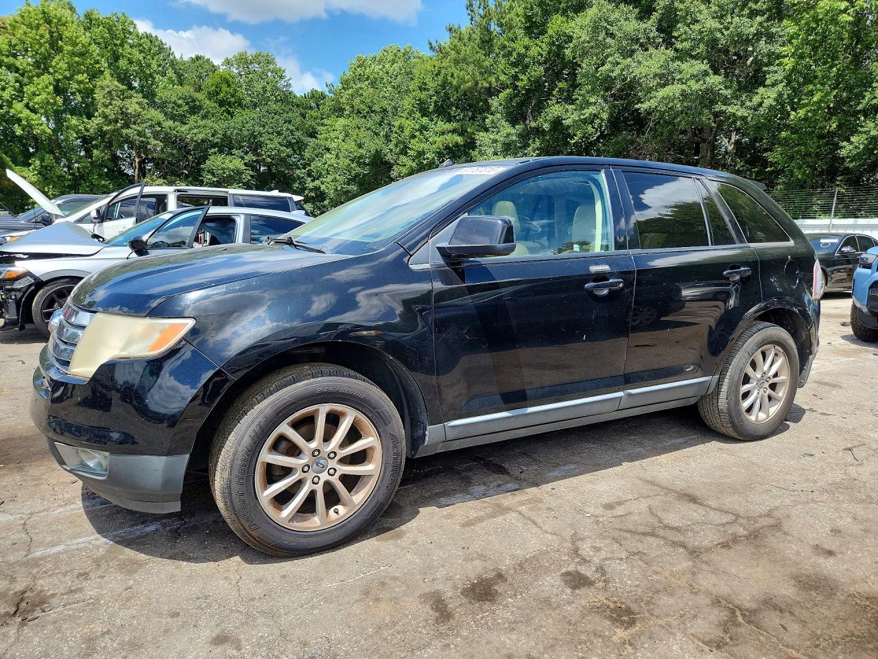 2007 Ford Edge SEL Plus, VIN 2FMDK39C57BB45159 — Перед