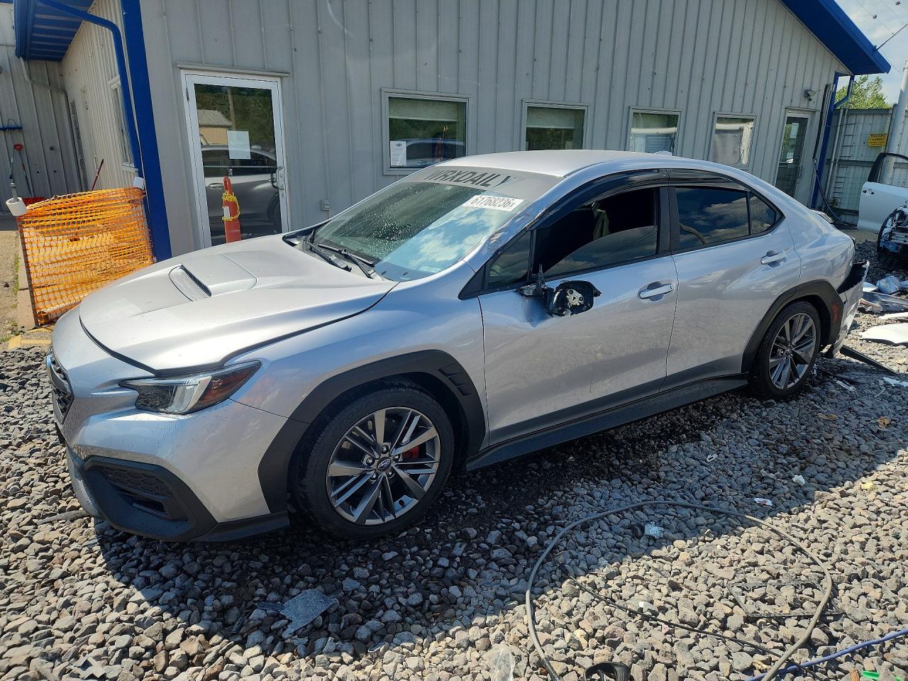 2023 Subaru WRX, VIN JF1VBAA61P9813237 — Rear end