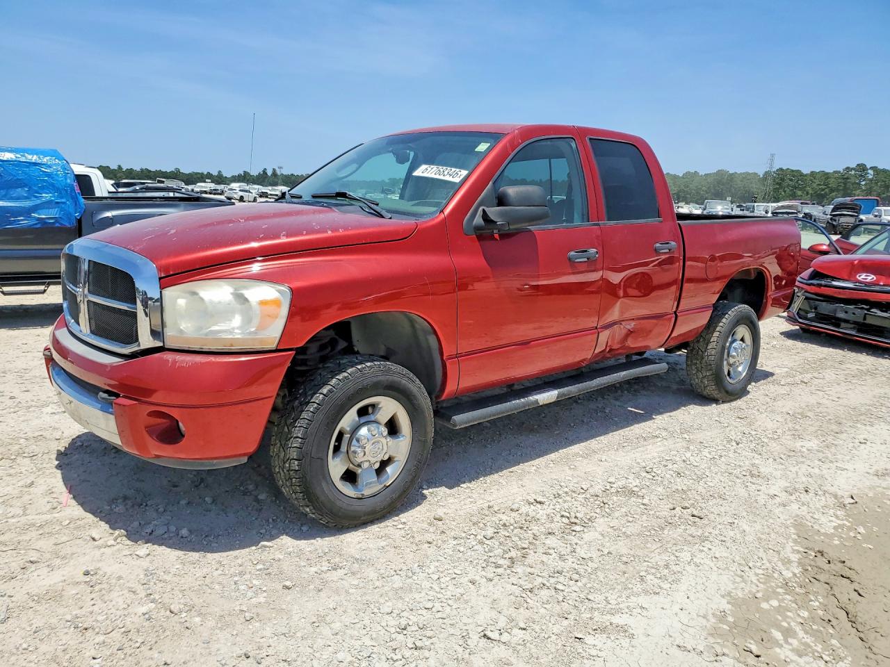 2006 Dodge 2500 SLT, VIN 1D7KS28D76J200906 — Side