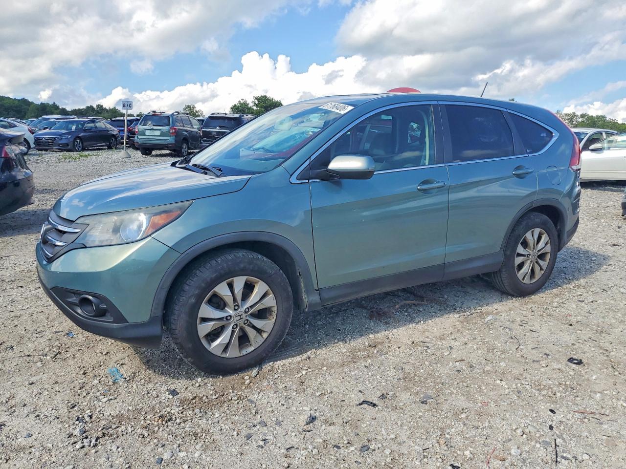2012 Honda CR-V EX, VIN 2HKRM4H52CH610203 — Бок