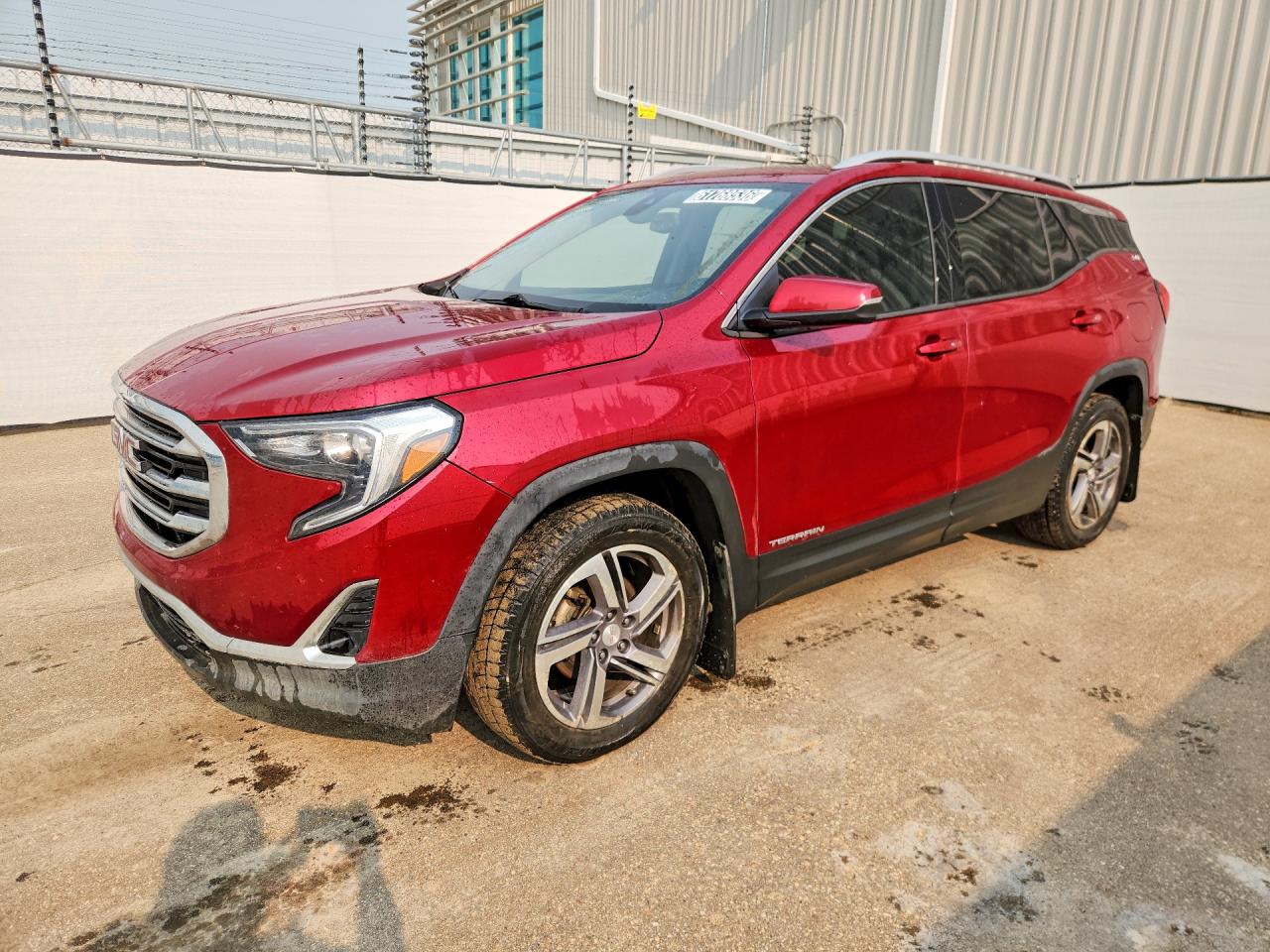 2018 GMC Terrain SLT Diesel, VIN 3GKALWEU8JL297165 — Front end