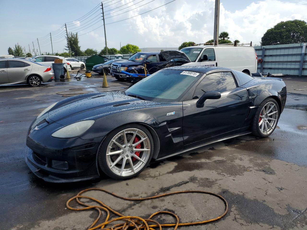 2009 Chevrolet Corvette 3LT, VIN 1G1YY26W695109574 — Normal wear