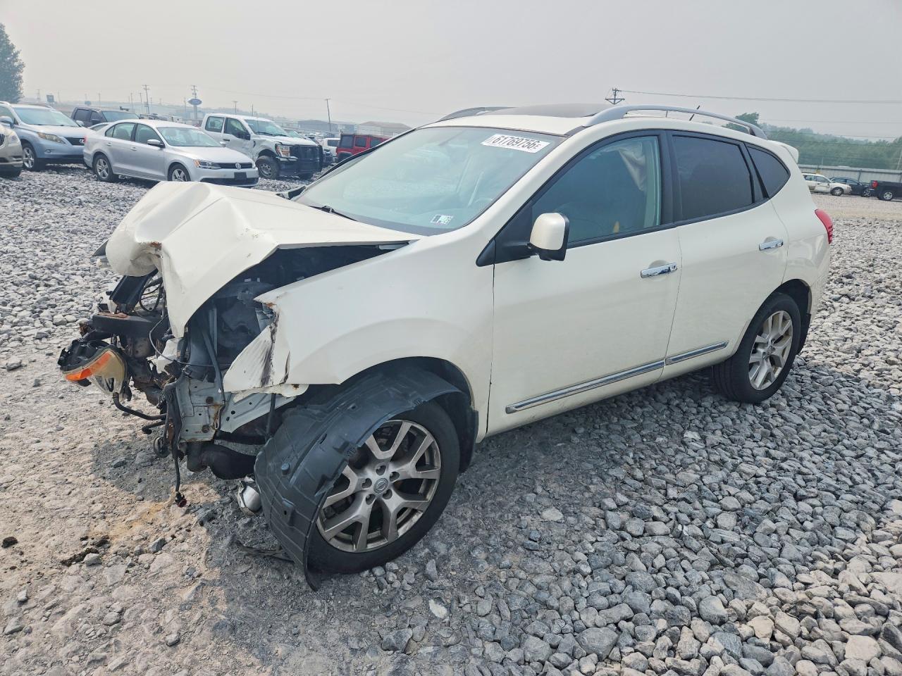 2012 Nissan Rogue SL, VIN JN8AS5MV0CW413253 — Front end