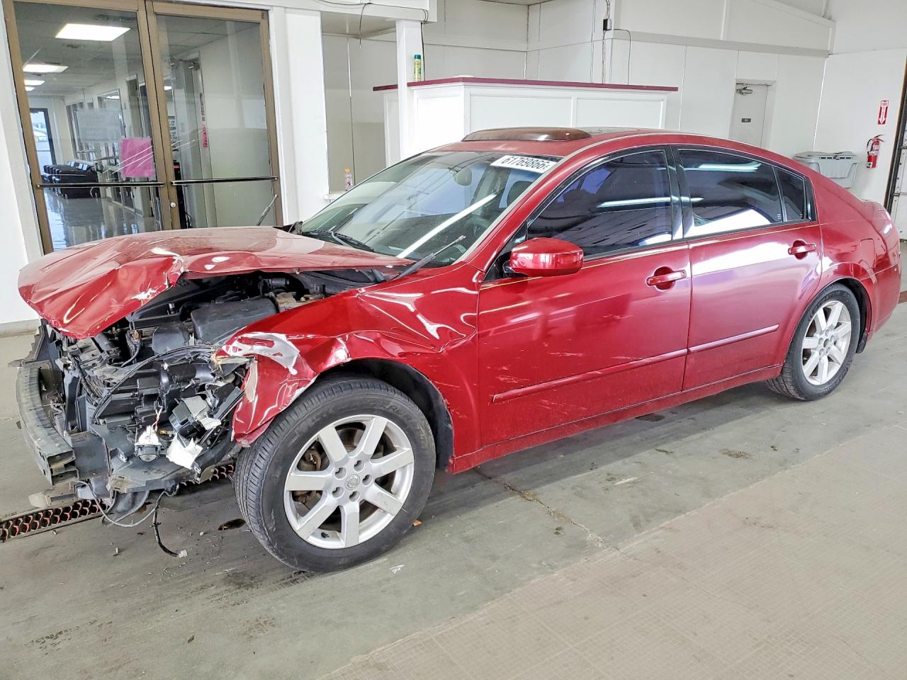 2005 Nissan Maxima SL, VIN 1N4BA41E45C862799 — Front end