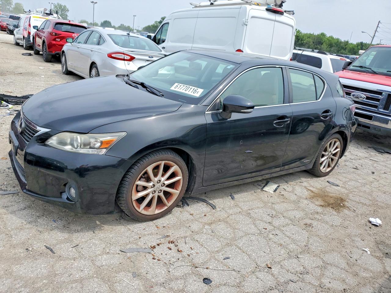 2013 Lexus CT 200h, VIN JTHKD5BH1D2133310 — Normal wear