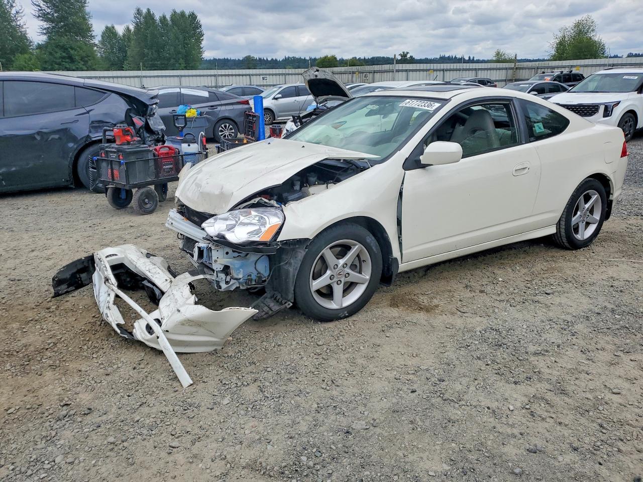 2002 Acura RSX Type S, VIN JH4DC53002C034800 — Перед