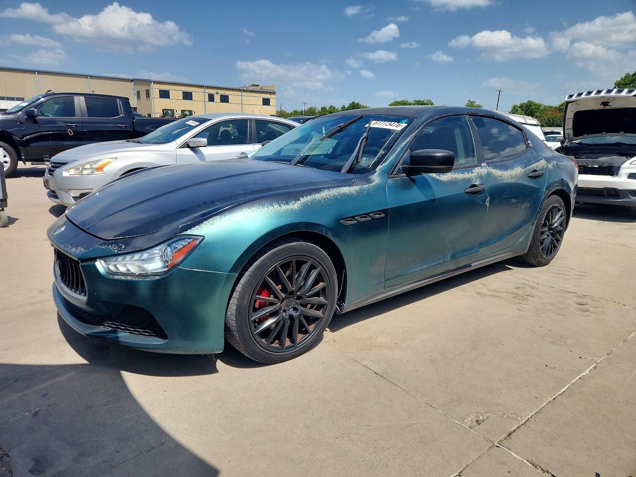 2016 Maserati Ghibli, VIN ZAM57XSAXG1172116 — Front end